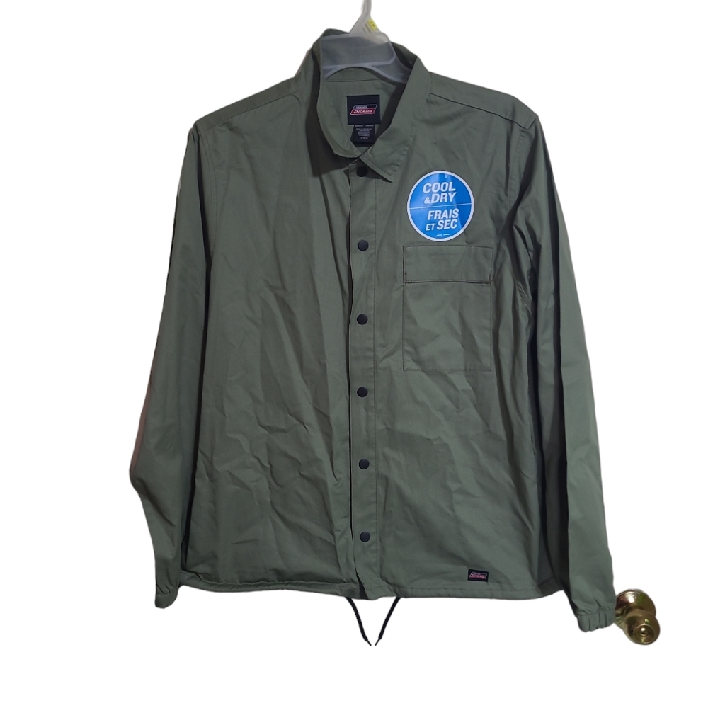 Genuine Dickies long sleeve button down cool and dry. - Picture 2 of 3